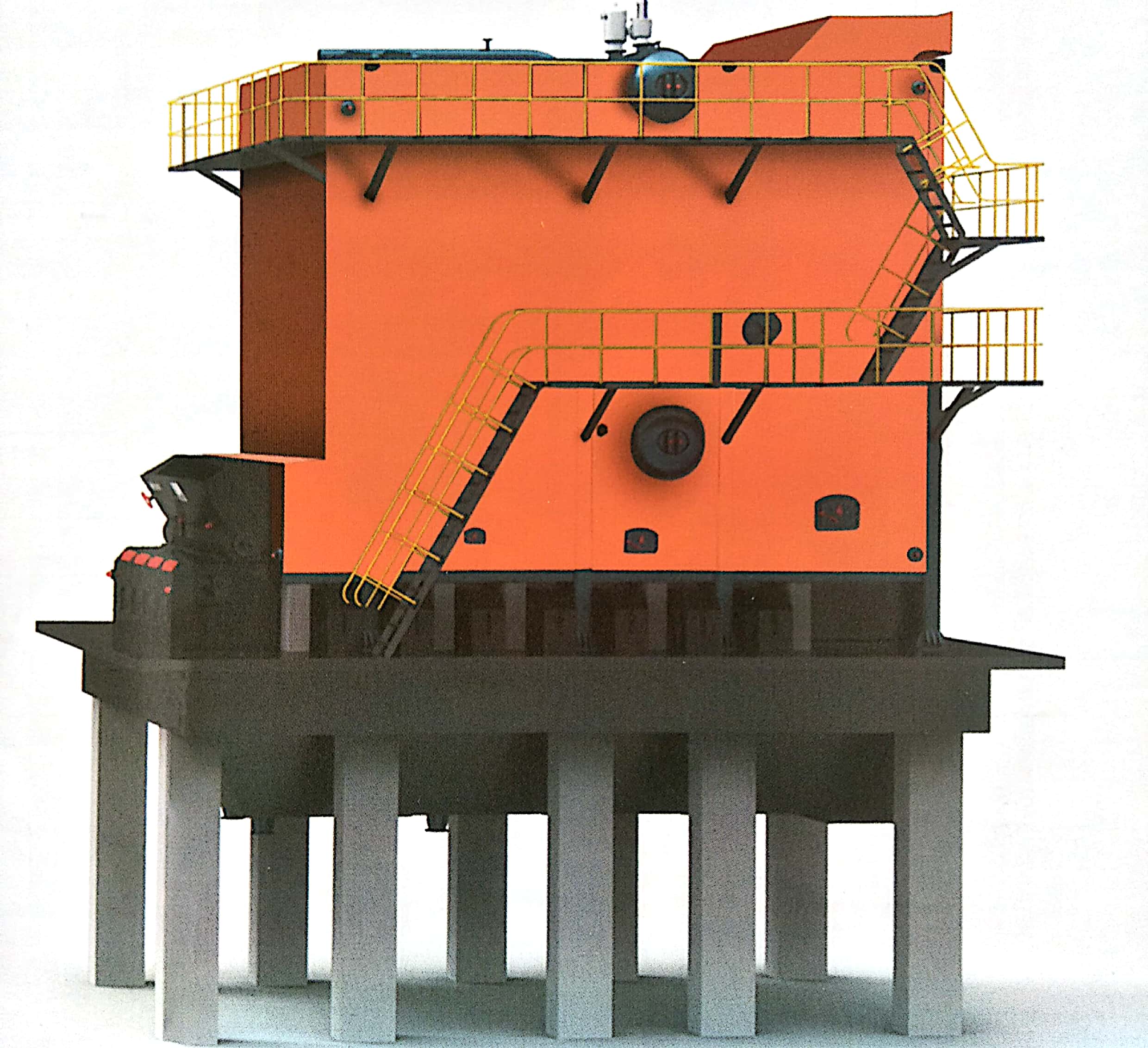 SHL生物質散裝熱水鍋爐